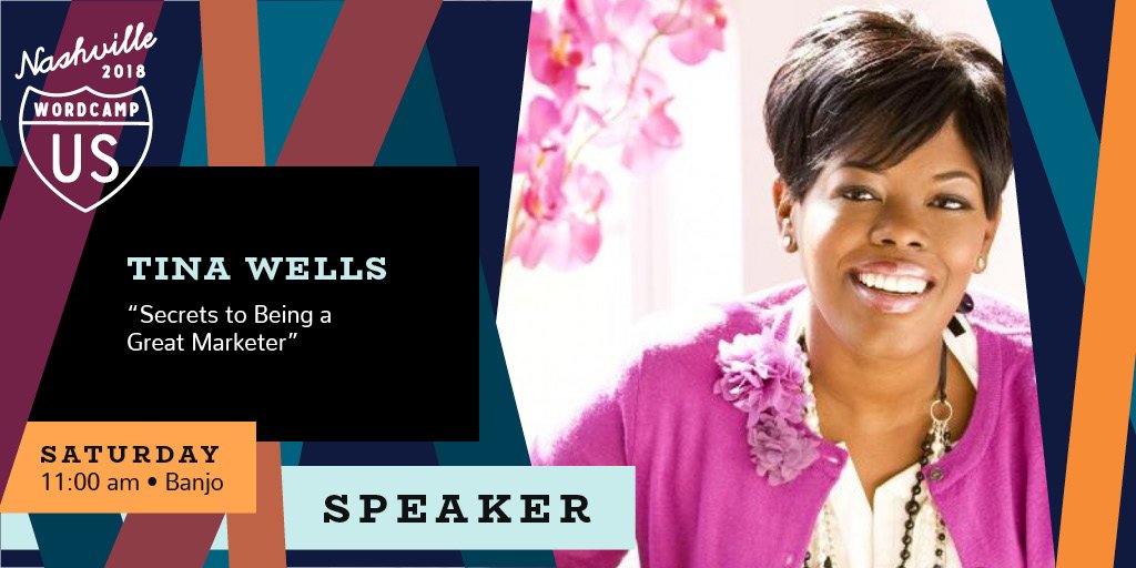 Speaker graphic for Tina Wells