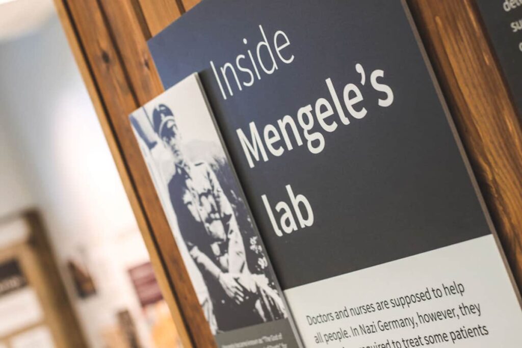 "Inside Mengele's lab"